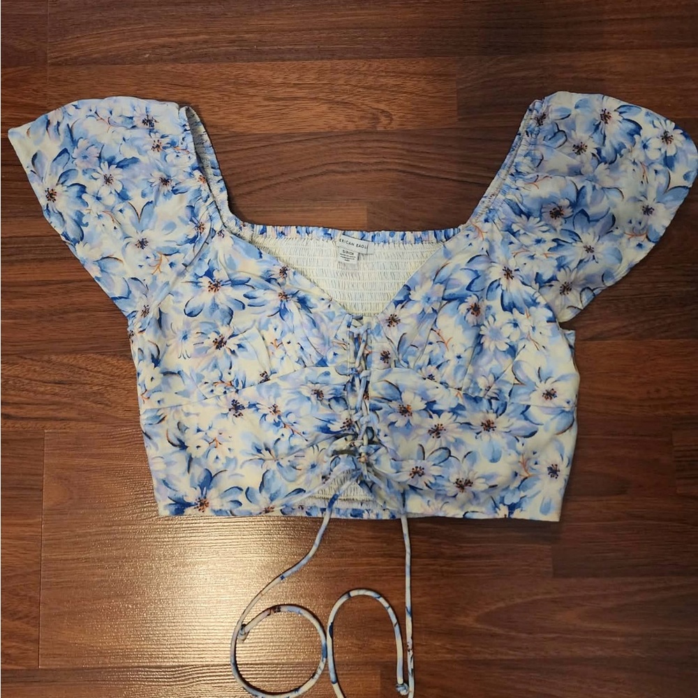 American Eagle Crop Top Sz S